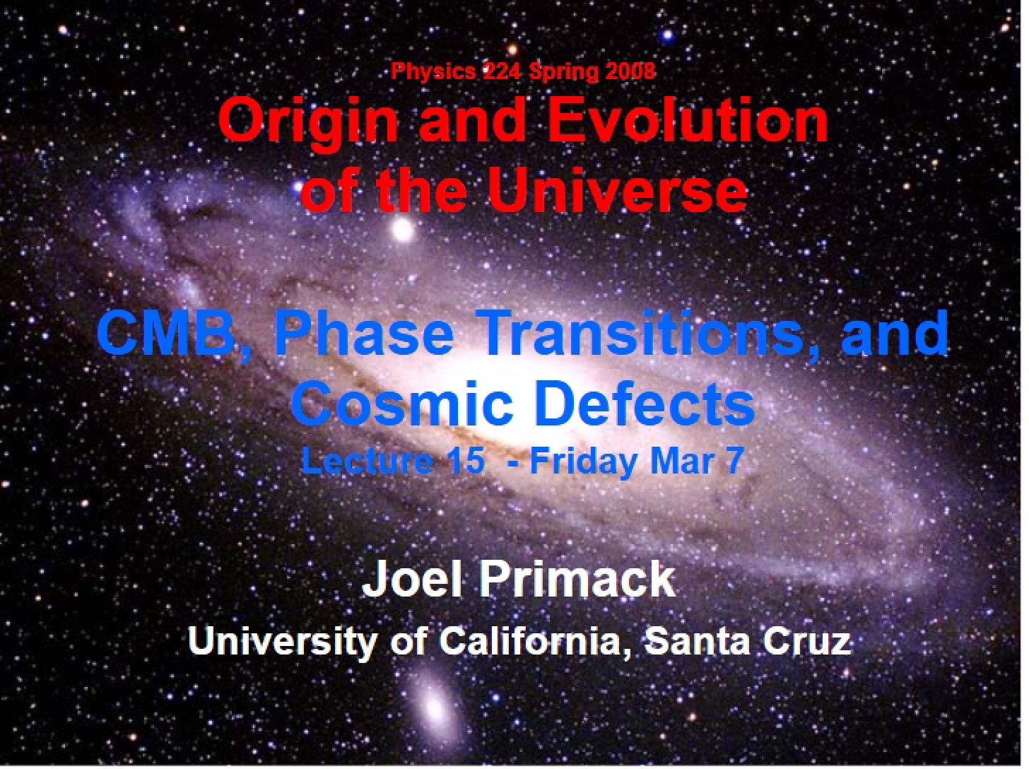 Cosmic Defects and Phase Transitions
