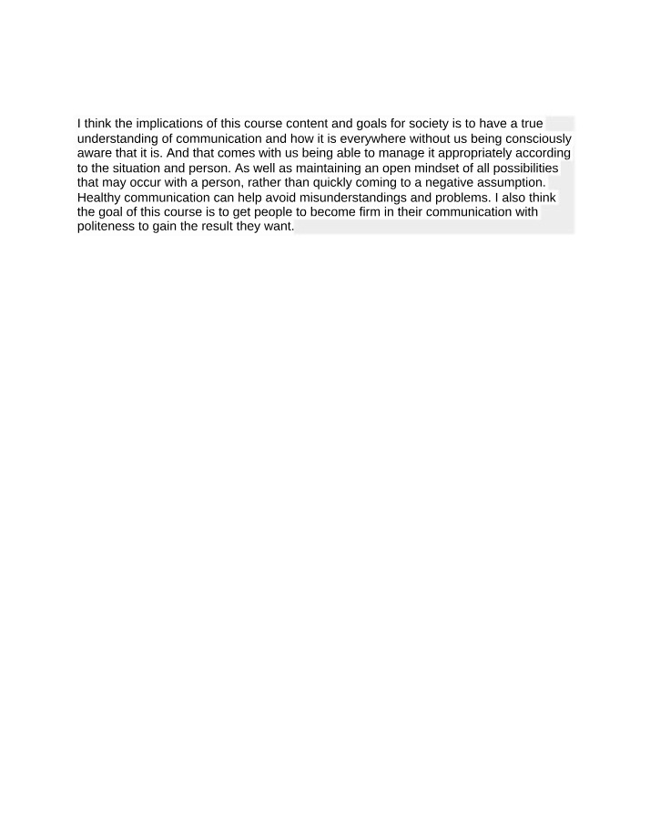 Interpersonal Communication Icebreaker