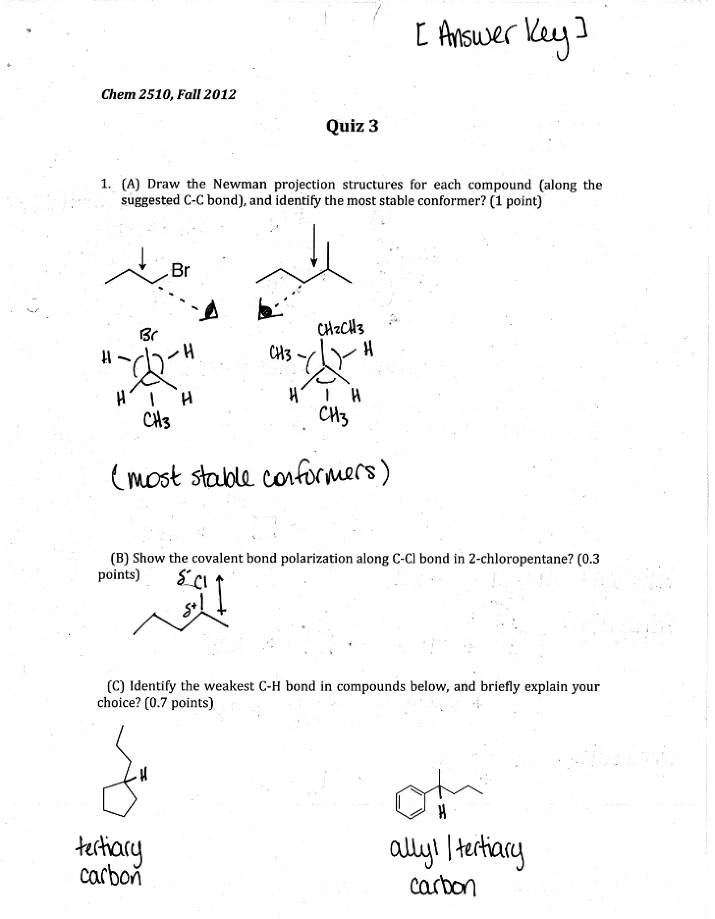 Third Quiz