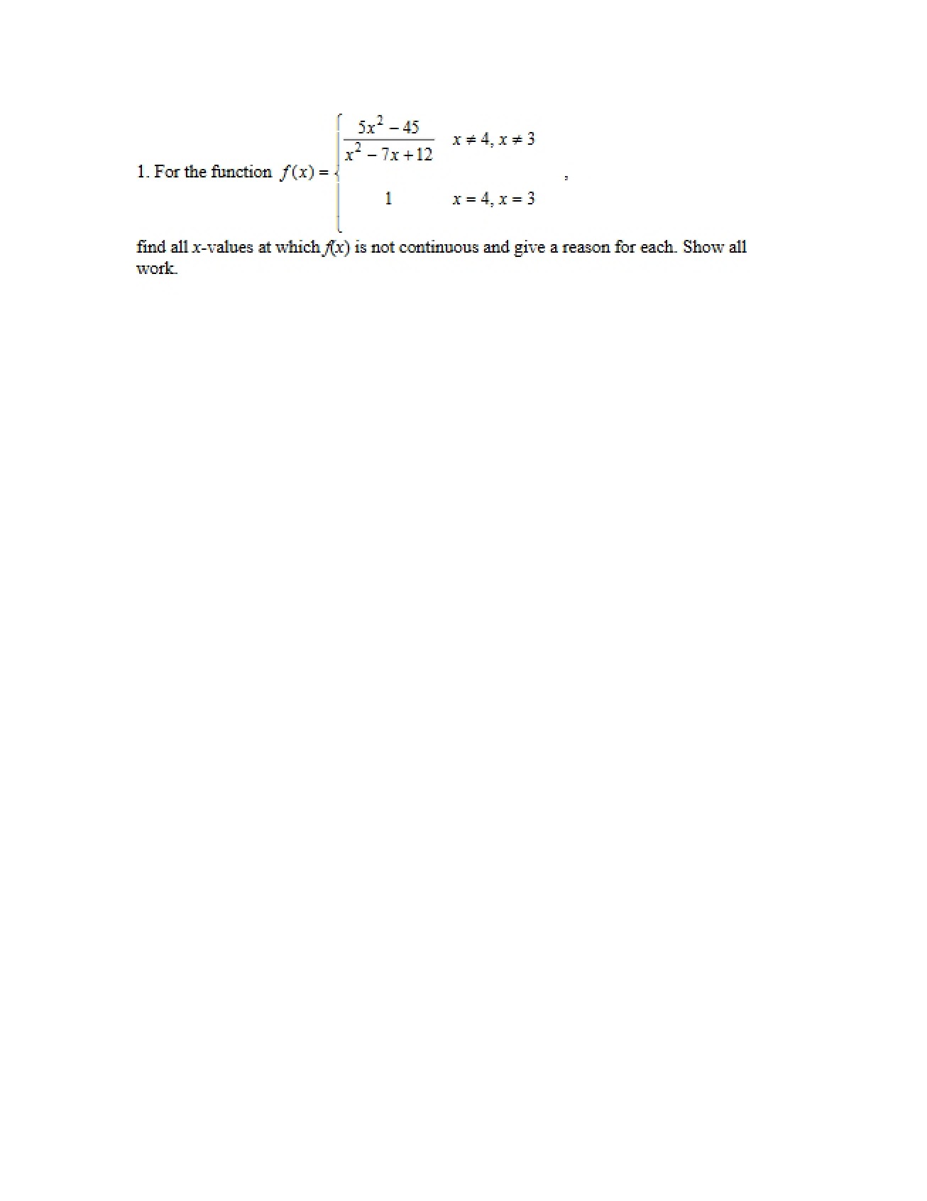 Additional Practice Questions