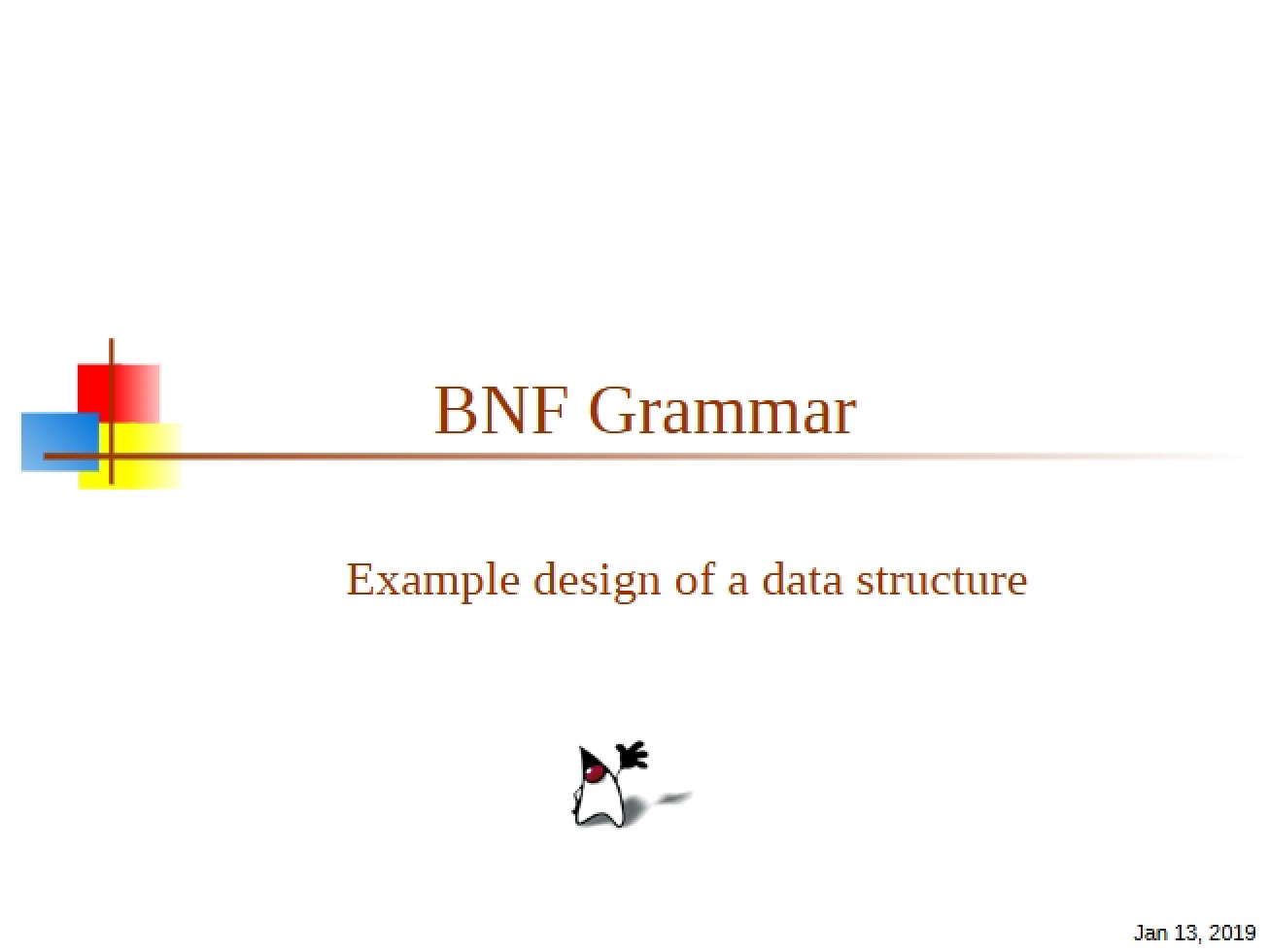 Data Structure Design Case Study