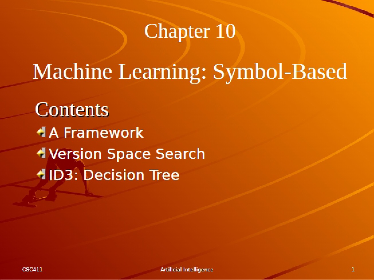 Symbol-Based Machine Learning (Chapter Ten)