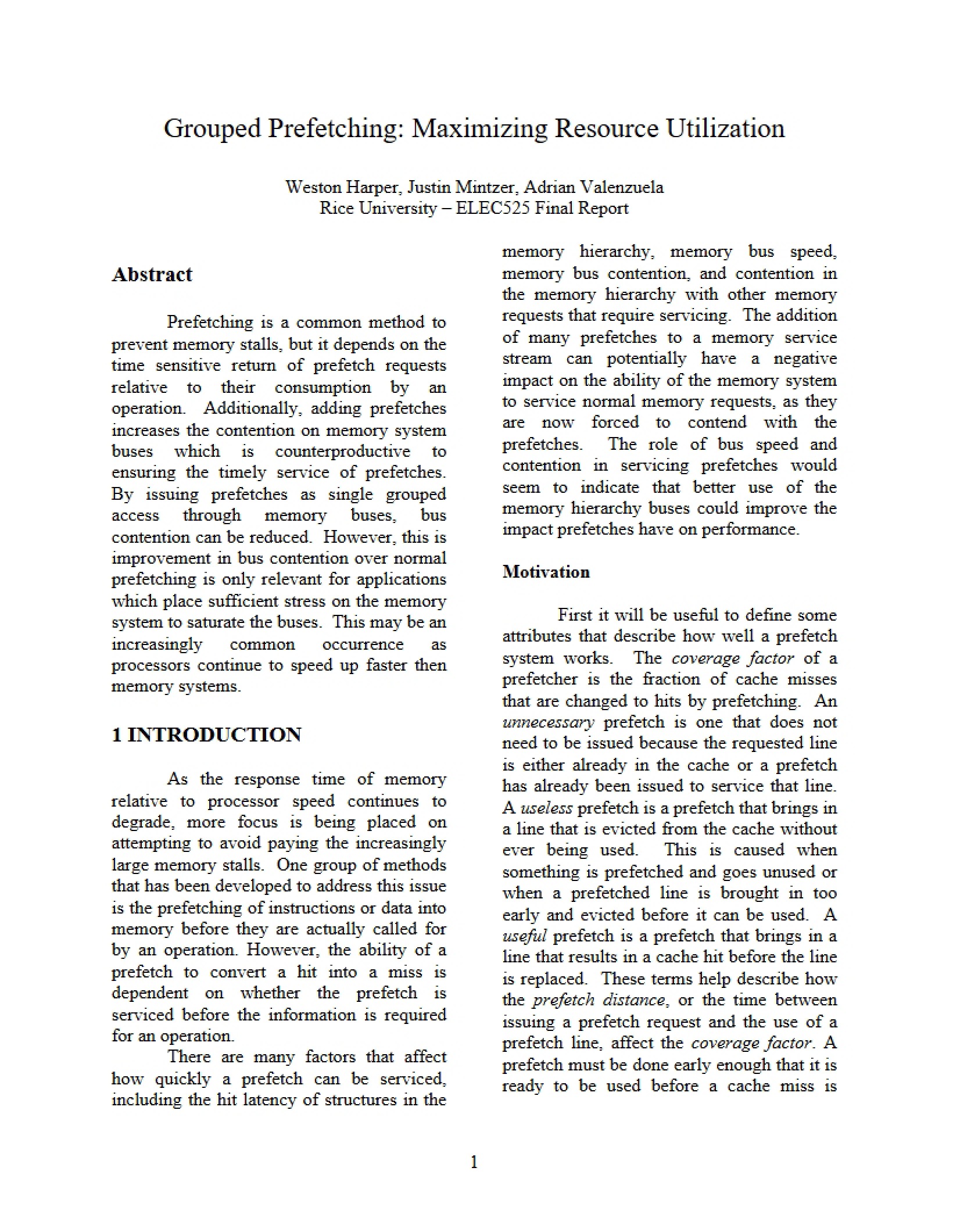 Resource Utilization Maximization