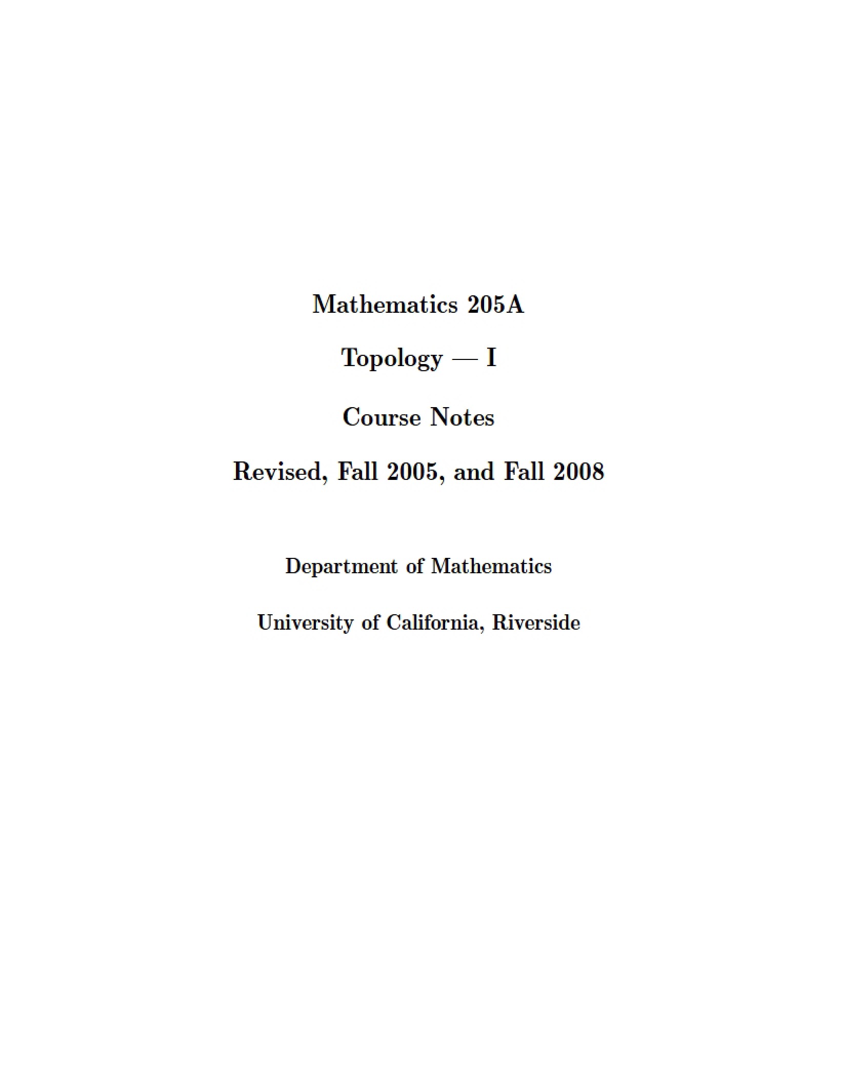 Real Number System Lecture Notes