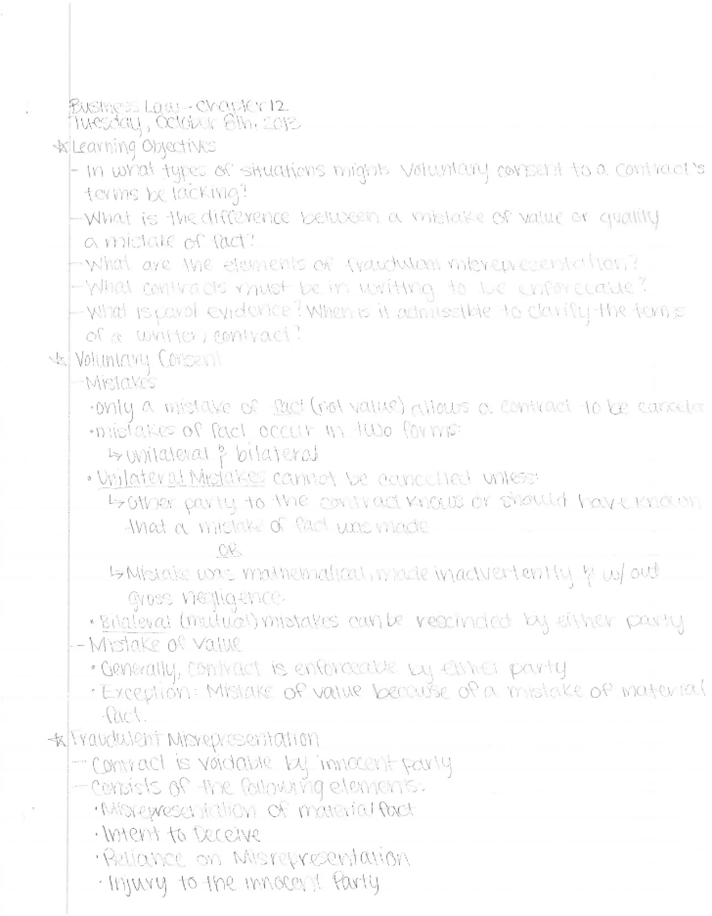 Course Notes