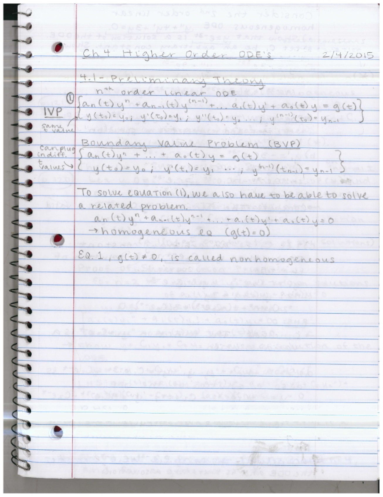 Theory - Preliminary