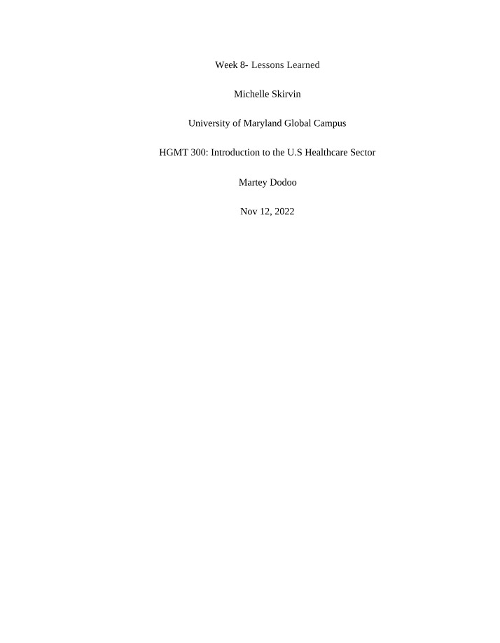 Disaster Preparedness and Financial Management - Lessons Learned