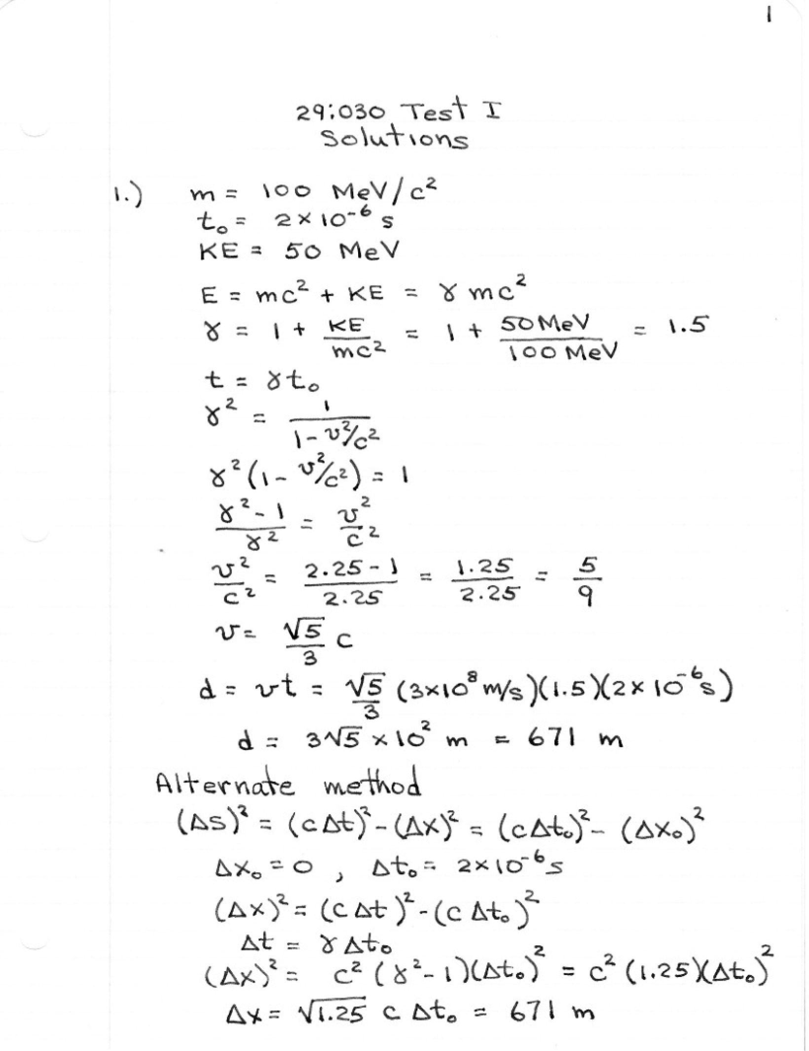 Physics IV Notes