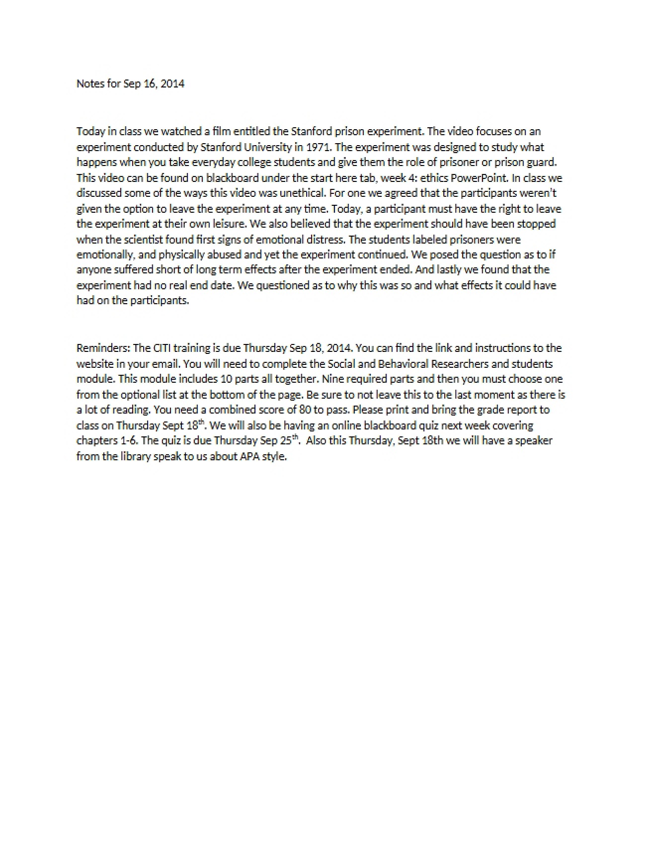 Social Work Research Practicum Notes