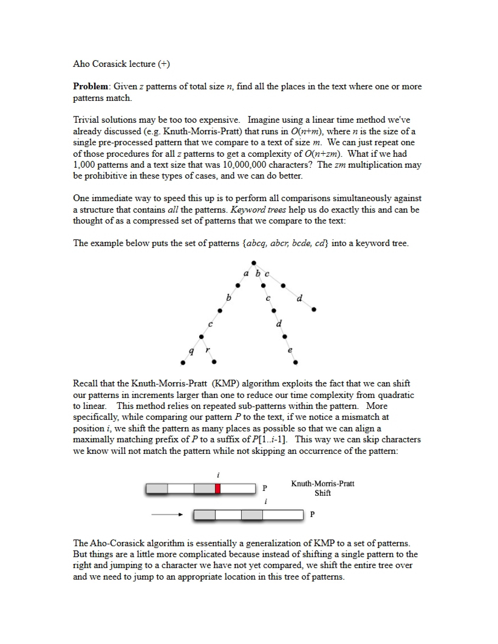 CMSC 858W Class Notes (Set 1)