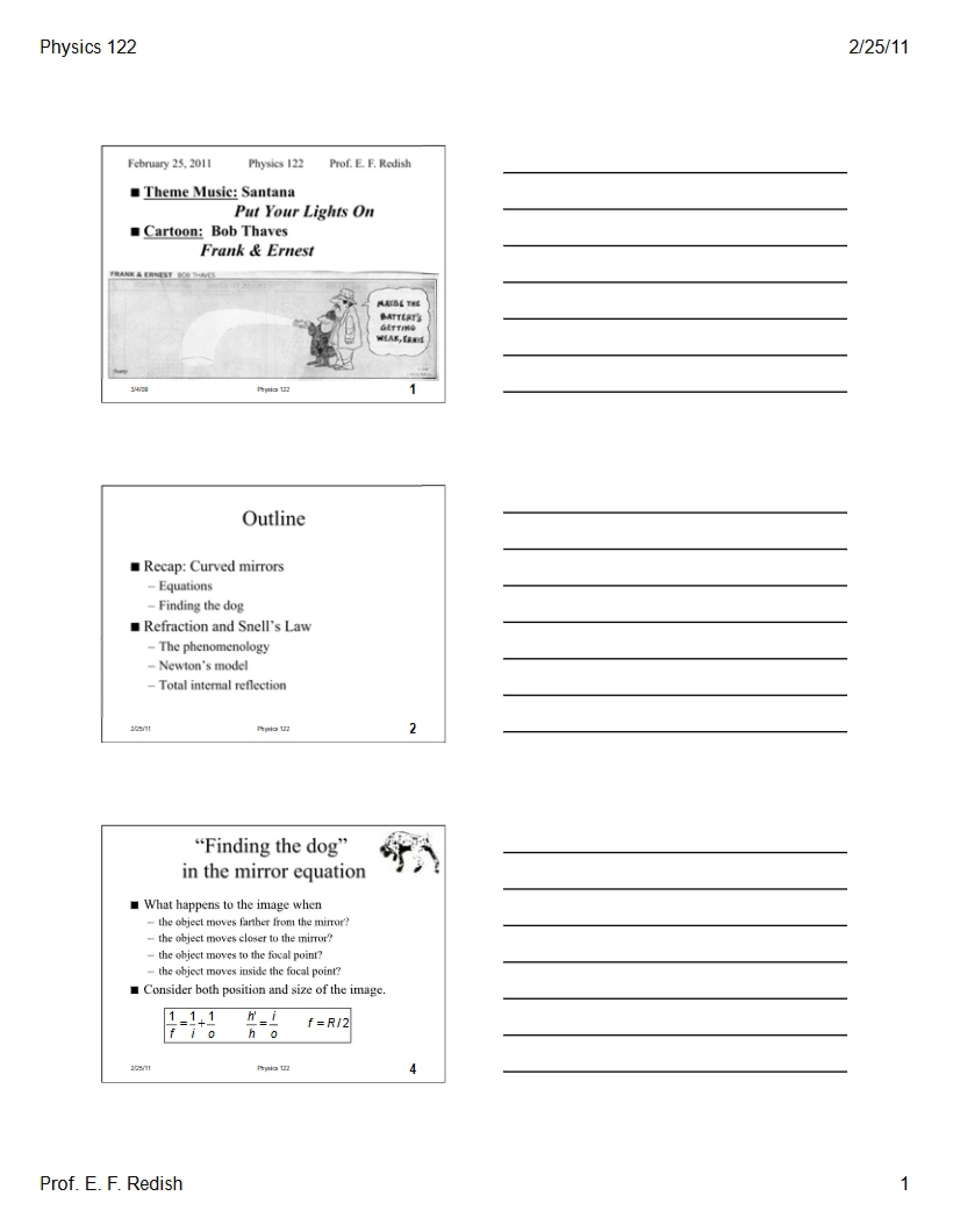 Group of Slides