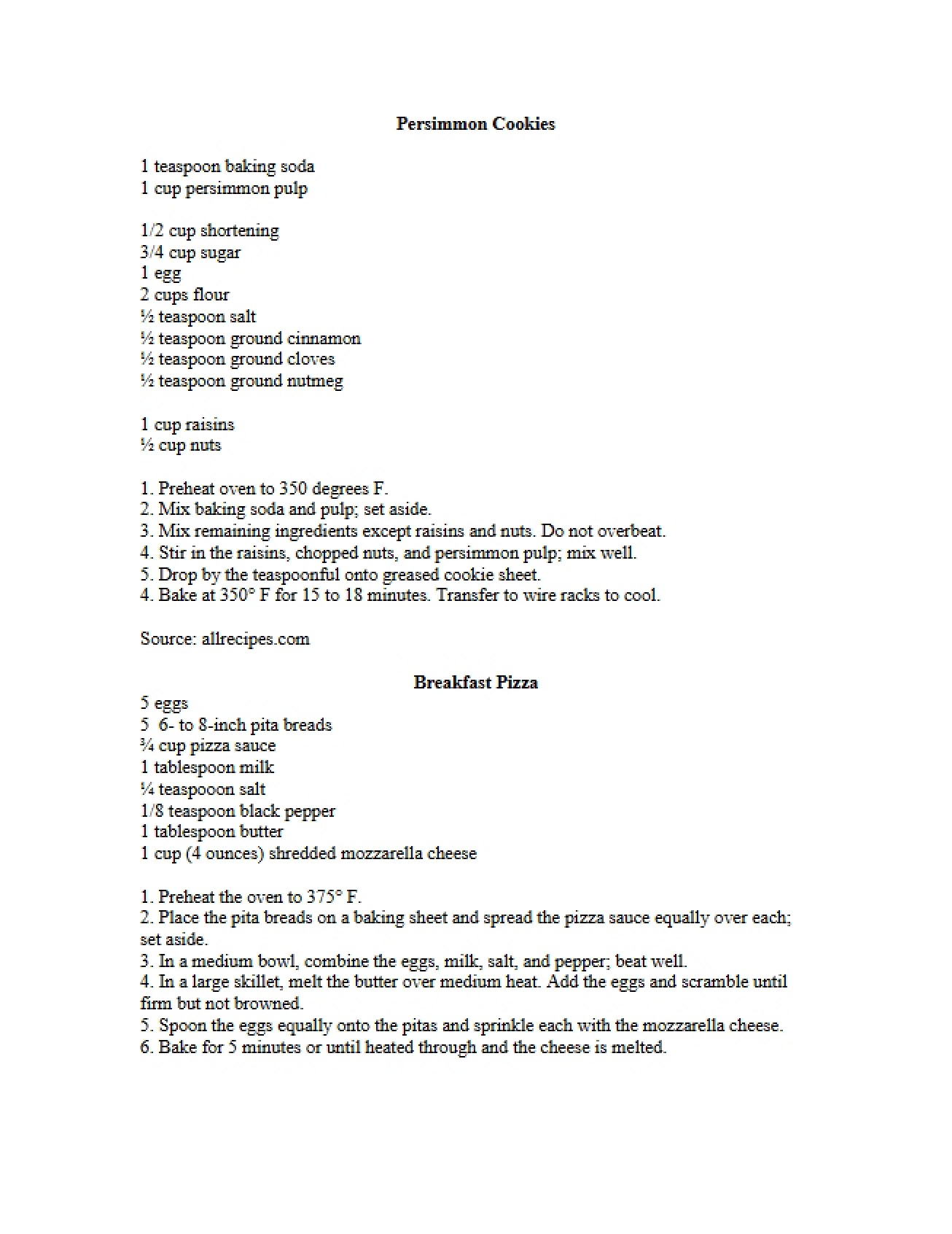 Egg-Based Cooking Methods