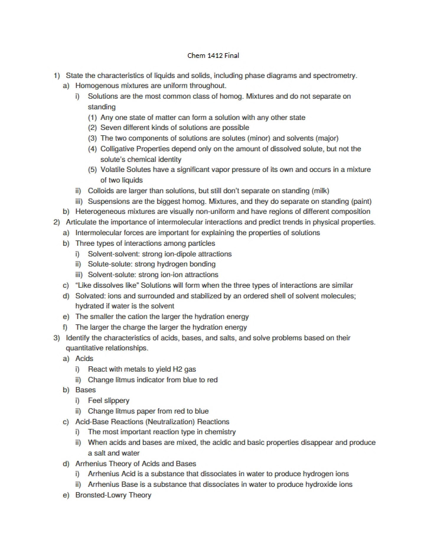 Final Examination