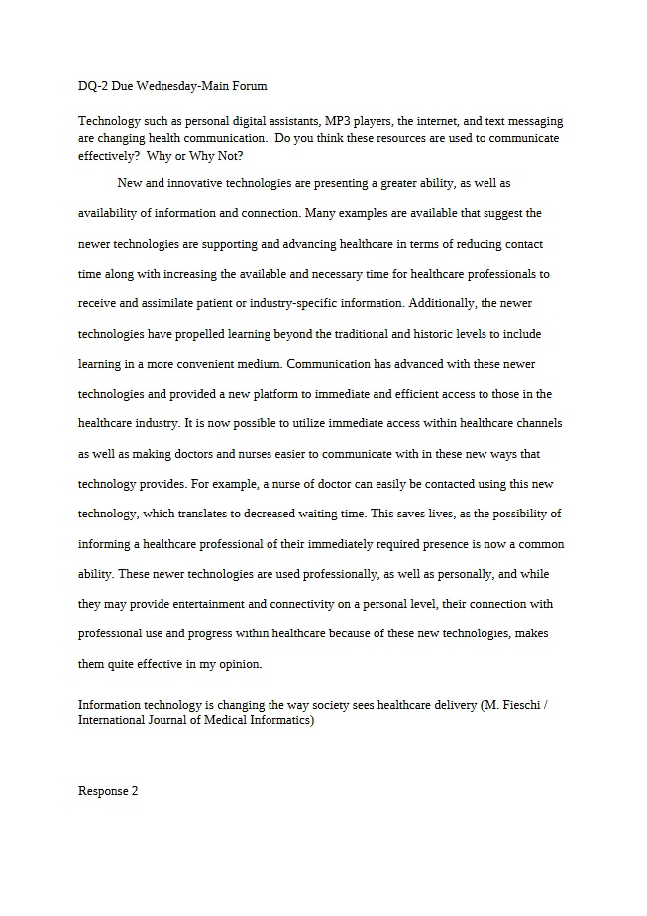 General Assignment