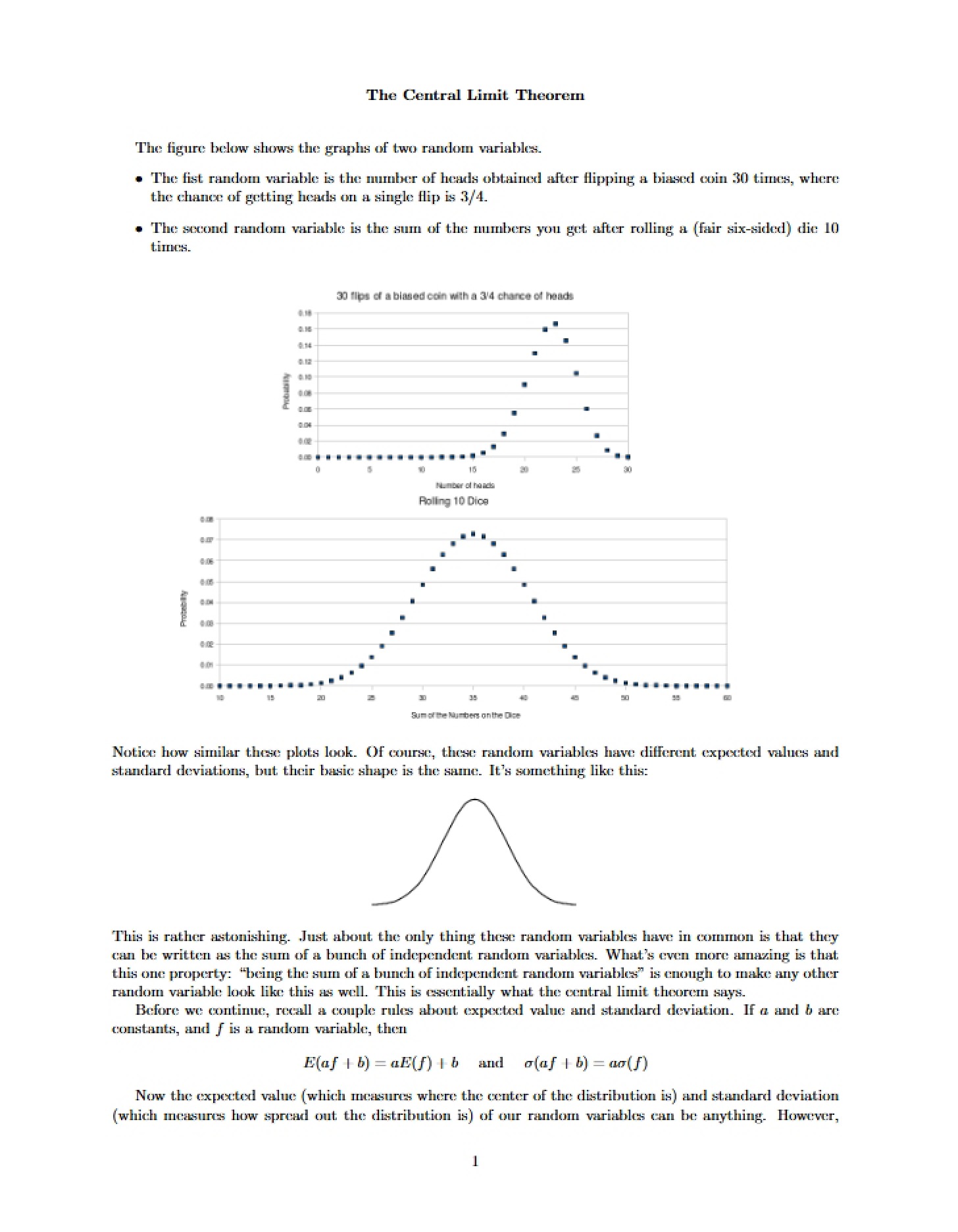 Central Limit Theorem Concepts