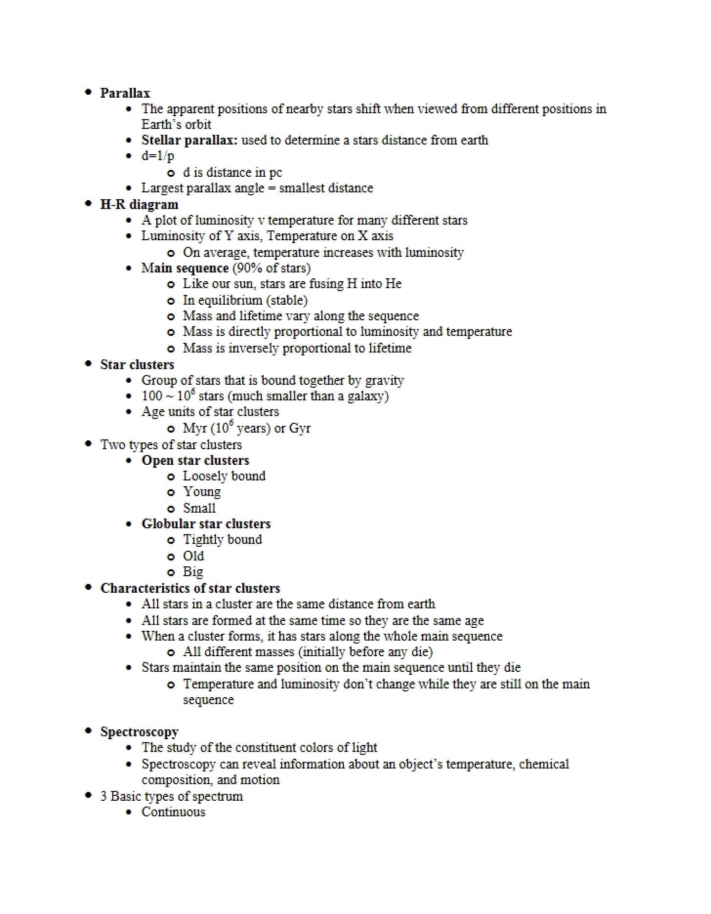 Course Notes