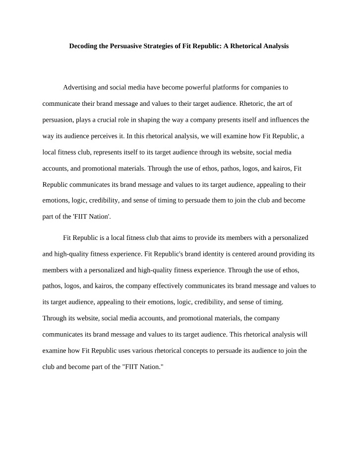 Mamadou Diallo - ENG101 Project 1 Revised Draft
