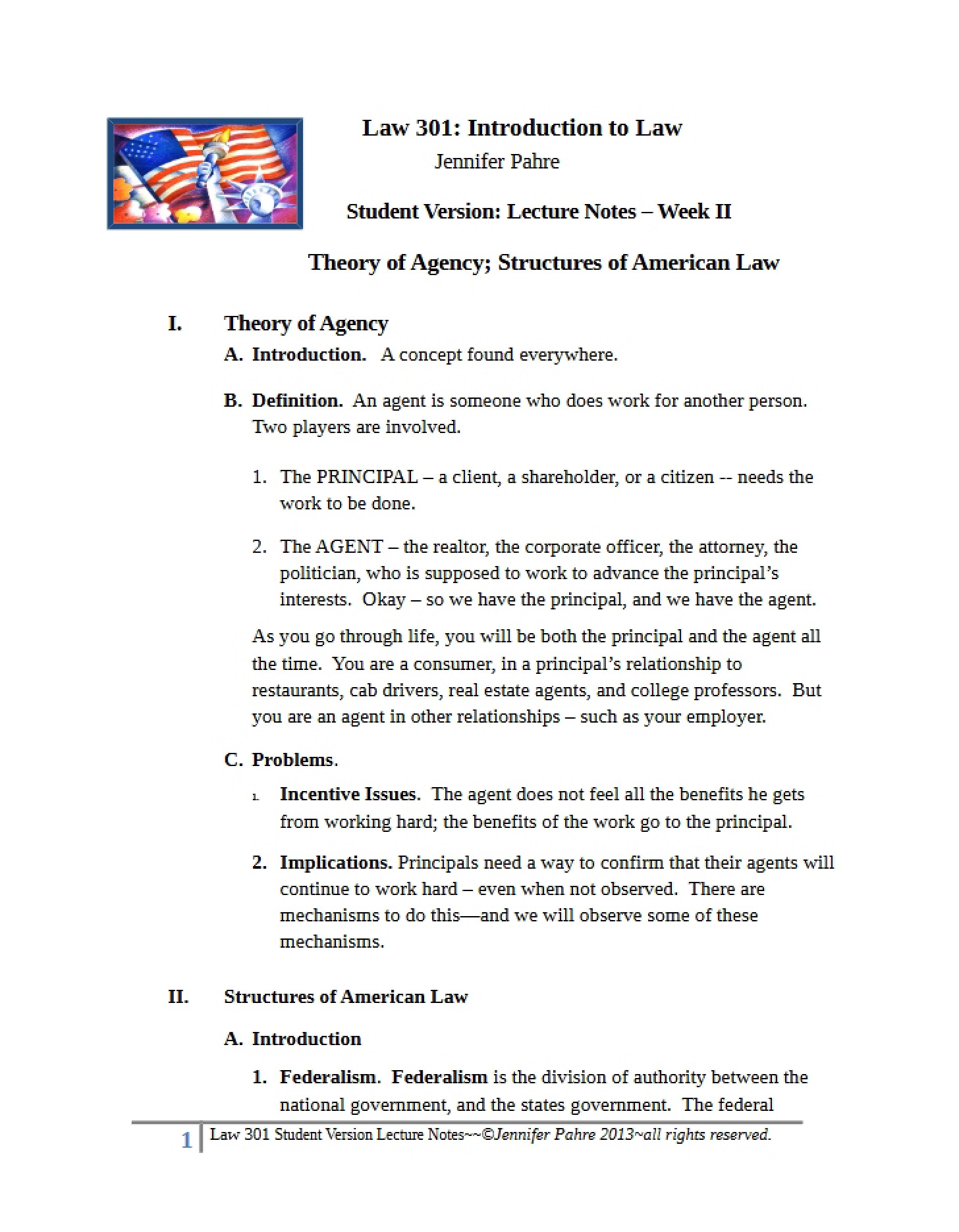 Lecture Notes Week 2