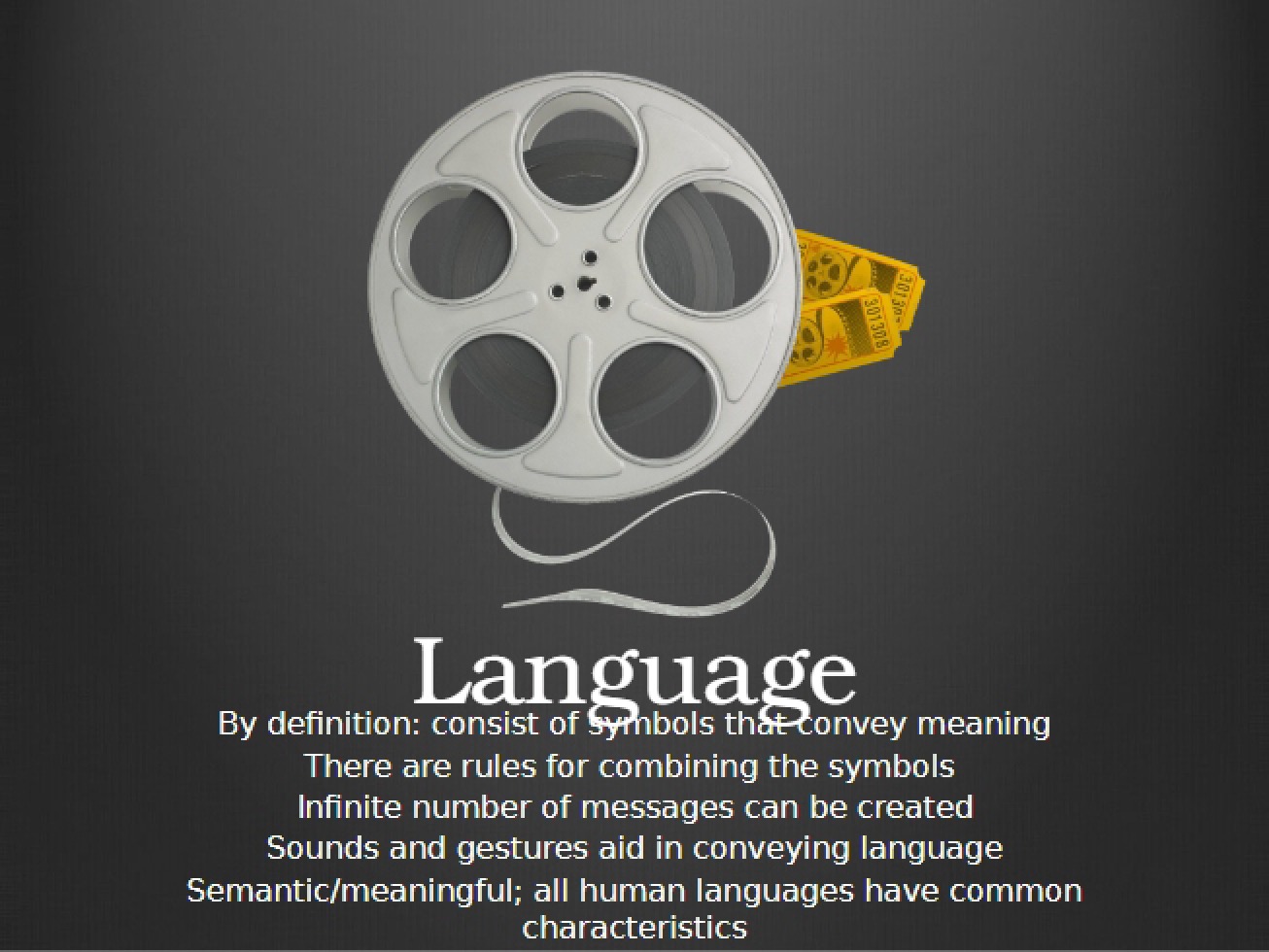 Generativity in Language