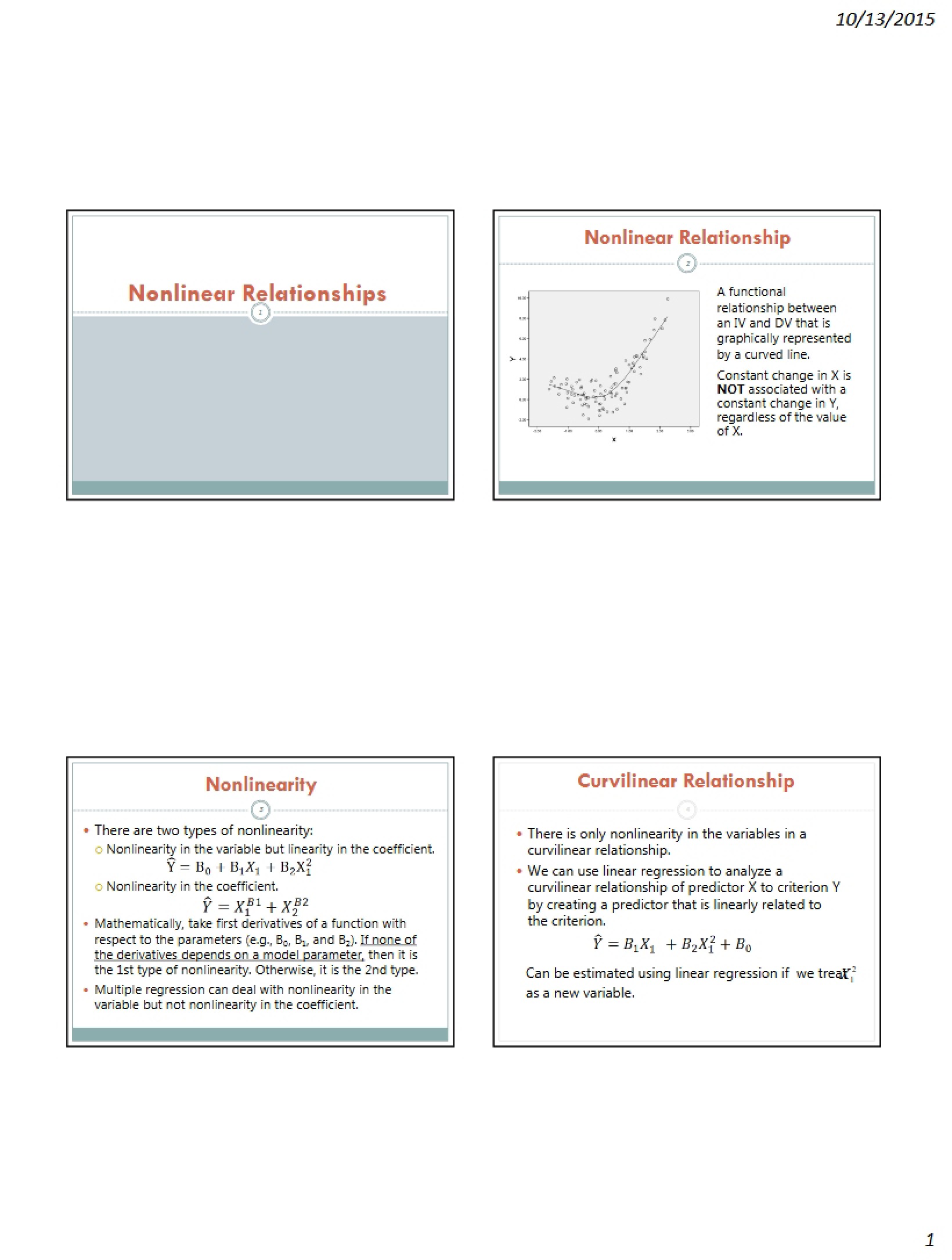 Relationship Nonlinear (MR14)