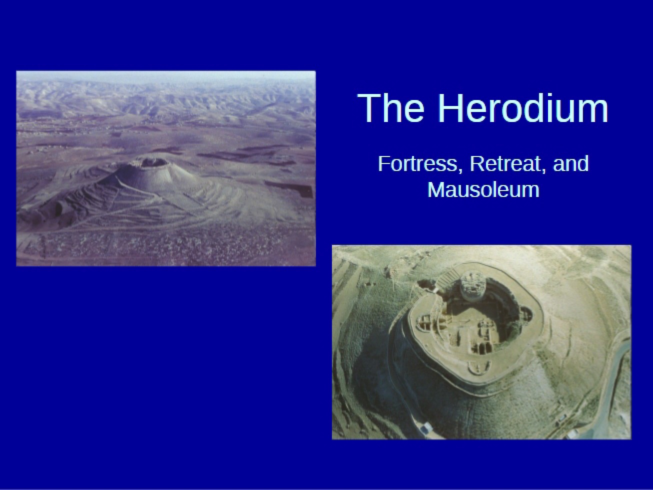Herodium Overview