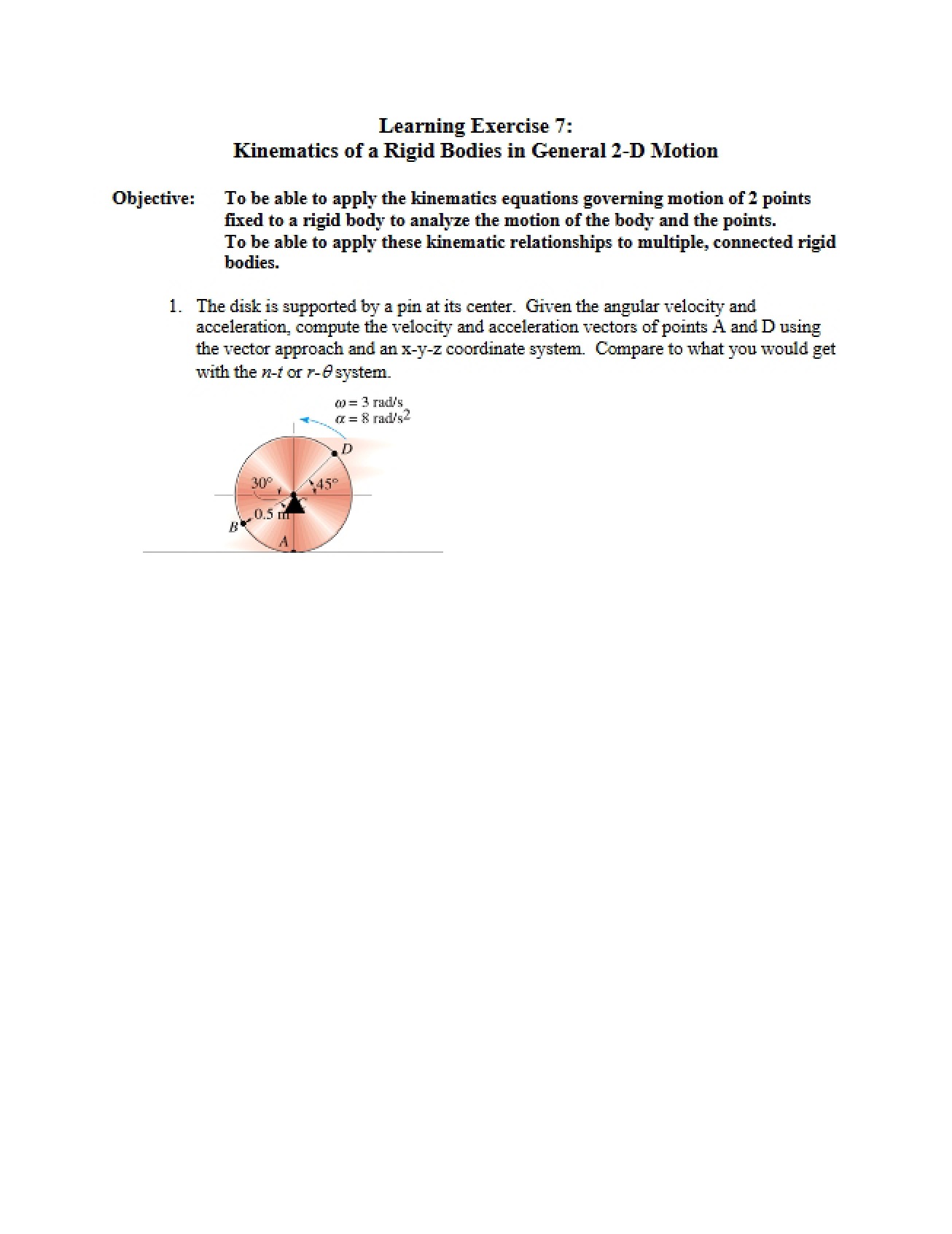 Seventh Learning Exercise