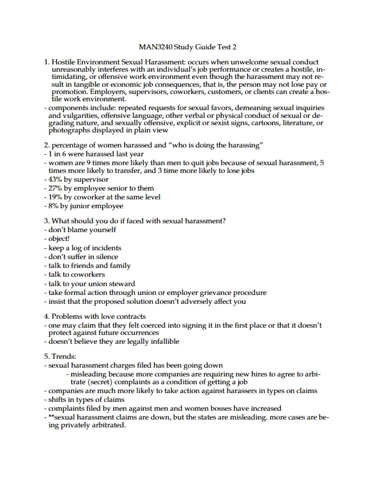 Guide for Test 2
