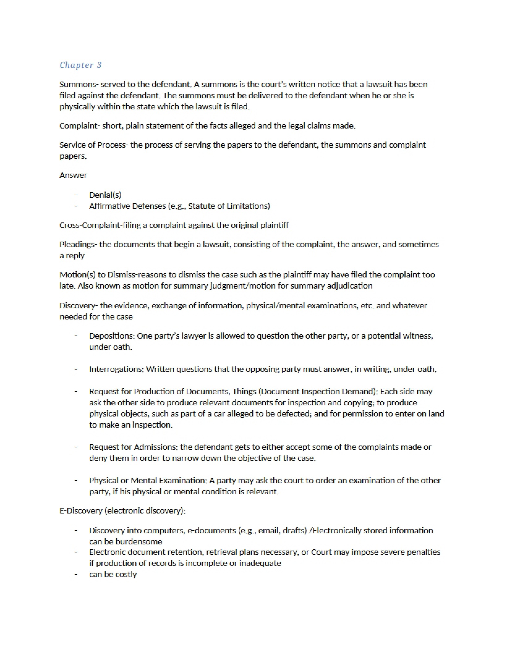 Legal Environment Chapter 3