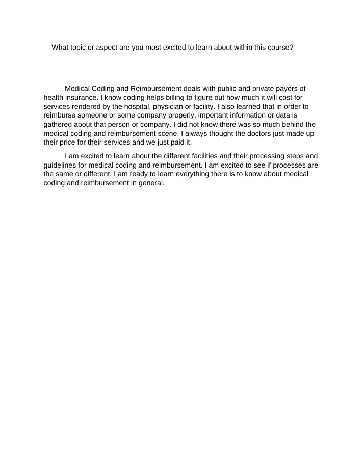 Medical Coding and Reimbursement Intricacies