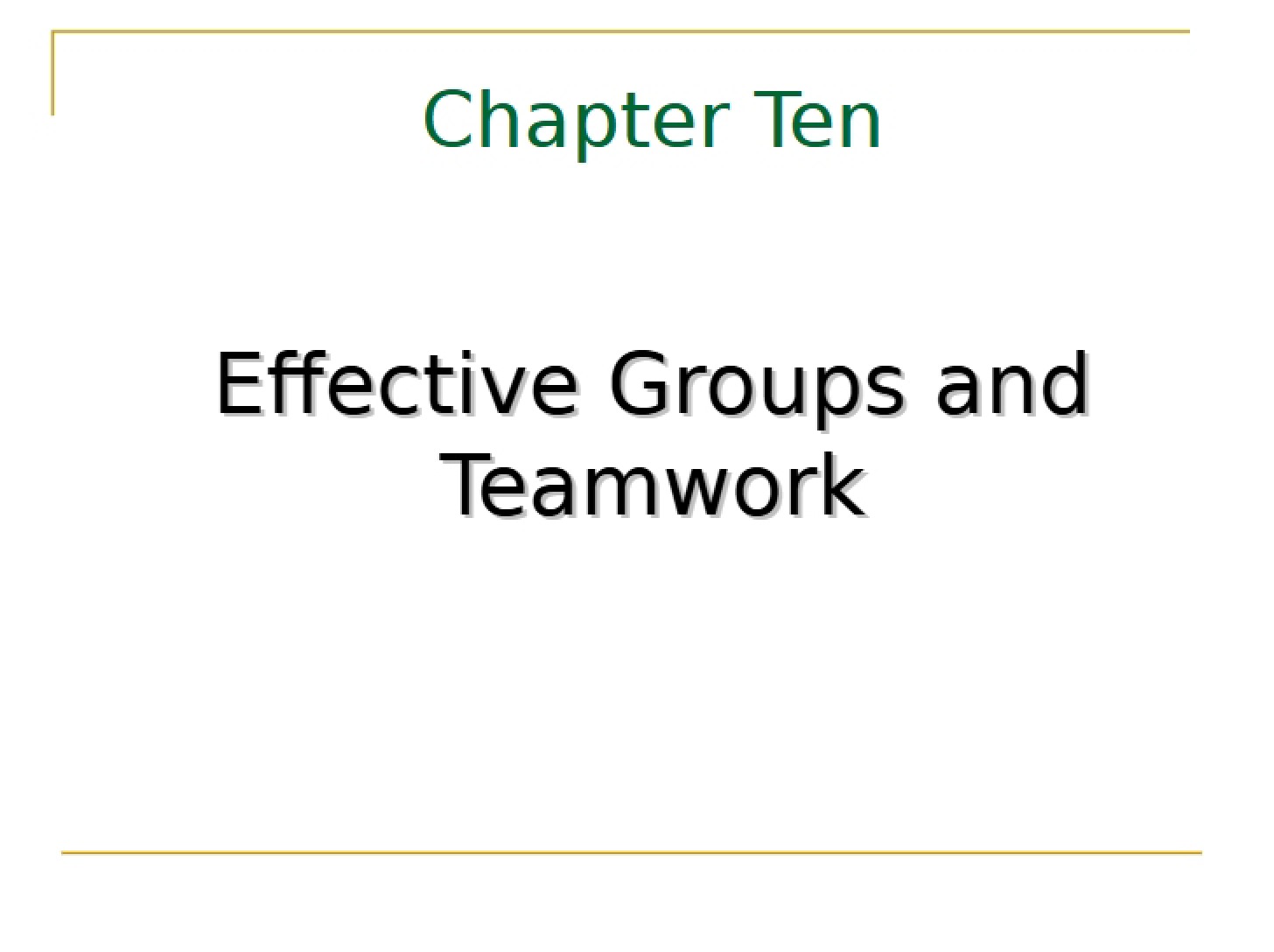 Decision-Making in Groups