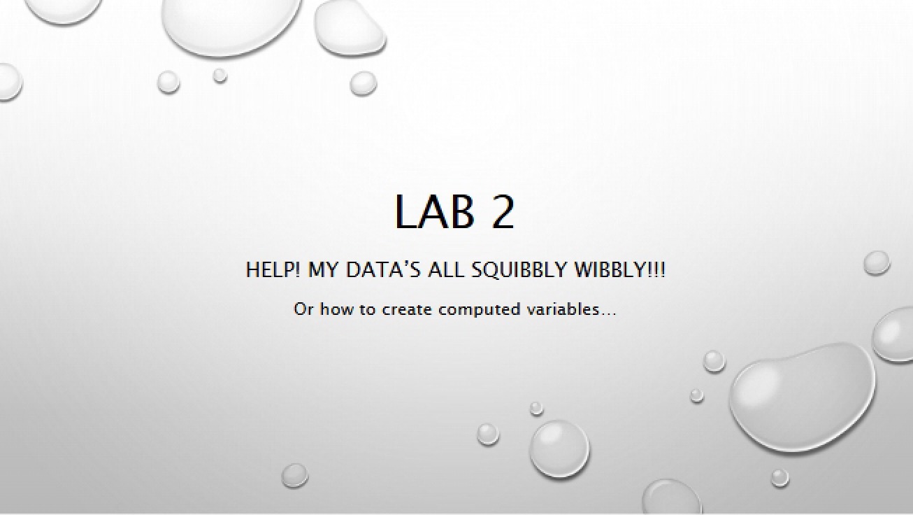 Fall 2013 Laboratory Session 2