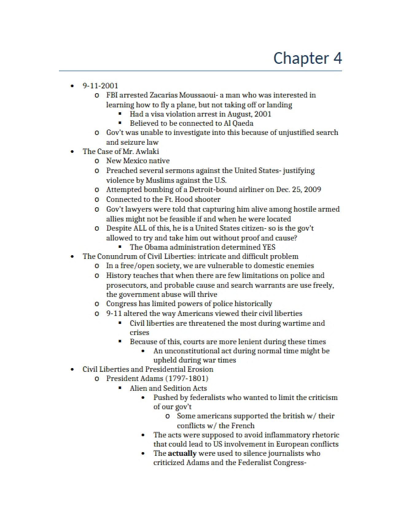 American Politics Chapter 4