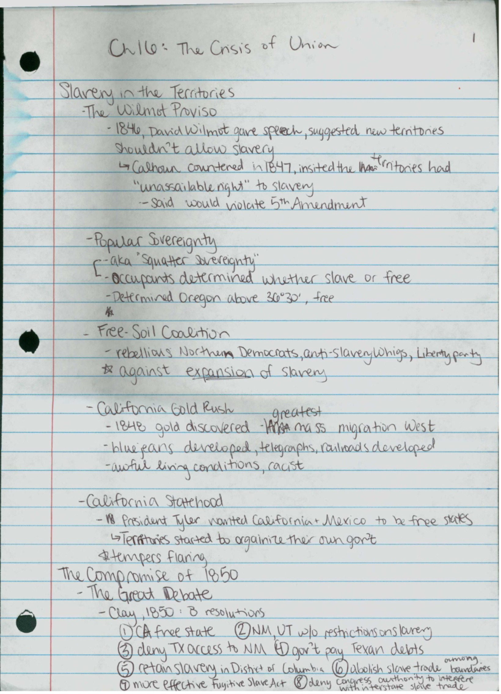 HIST 202 Lecture Notes