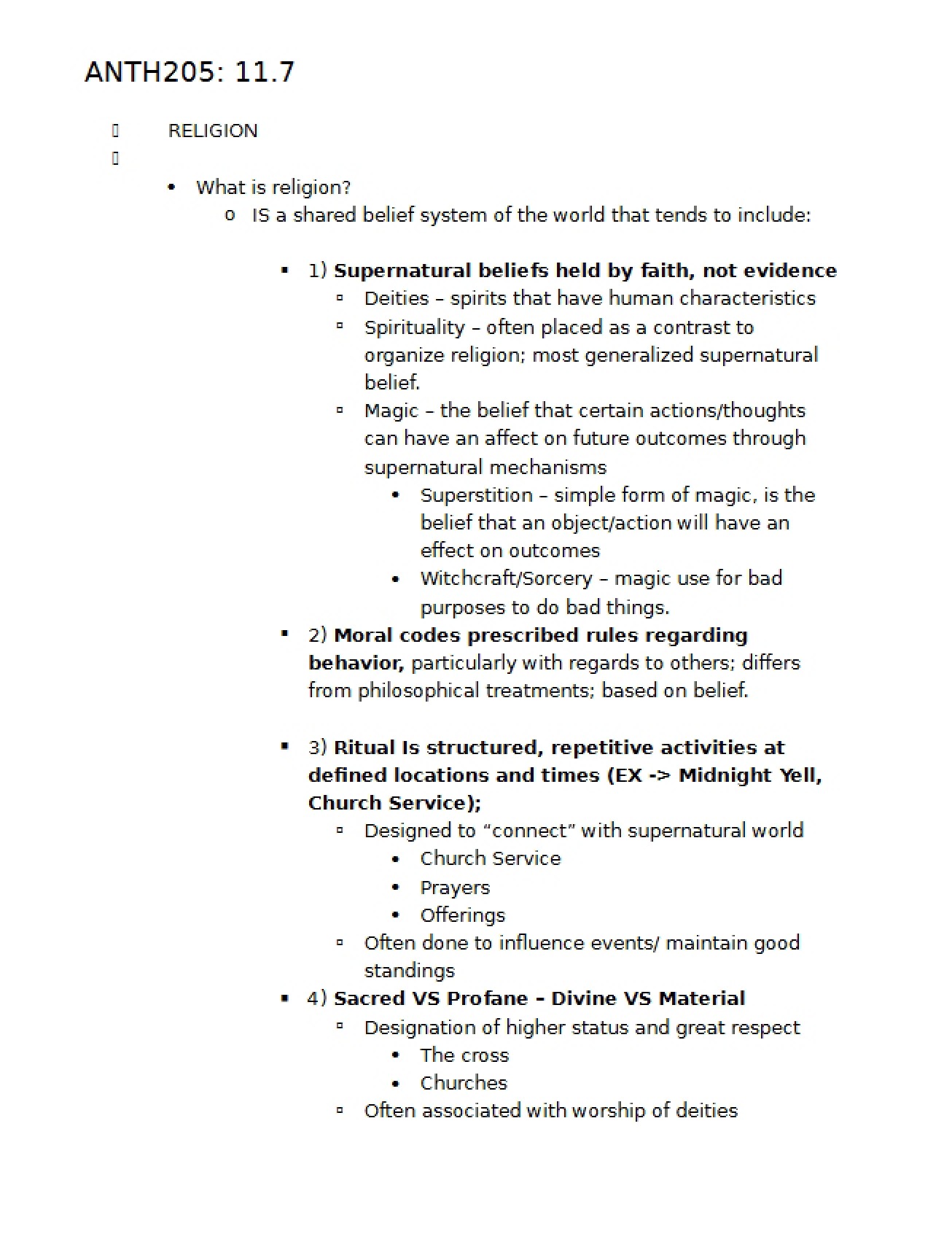 Third Unit, Third Exam from the Seventh of November