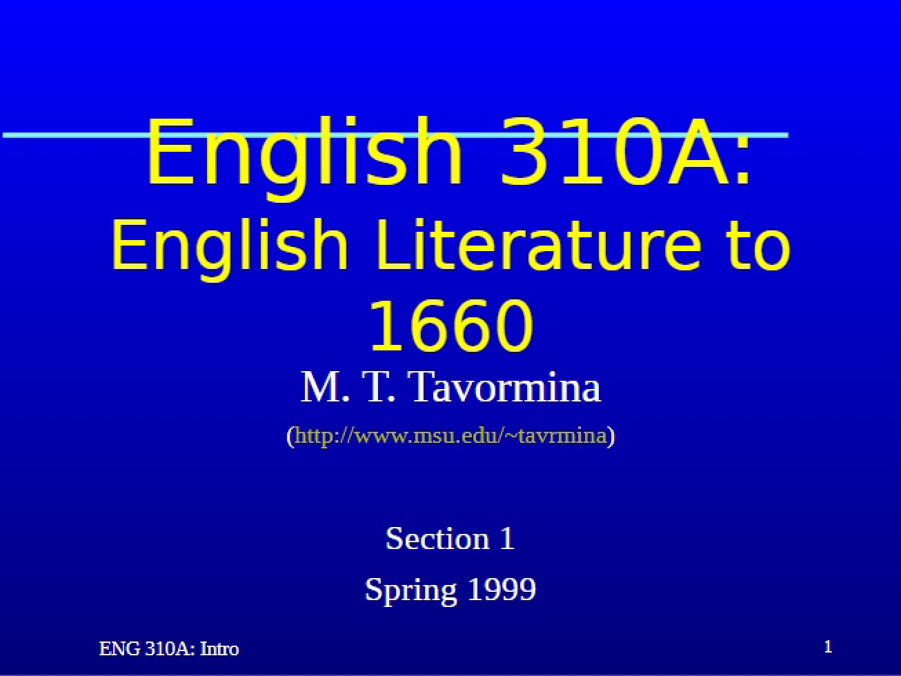 Literature of England