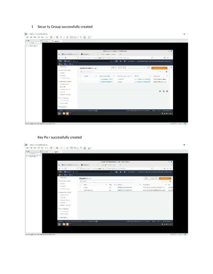 Managing Instances, Key Pairs, and Security Groups