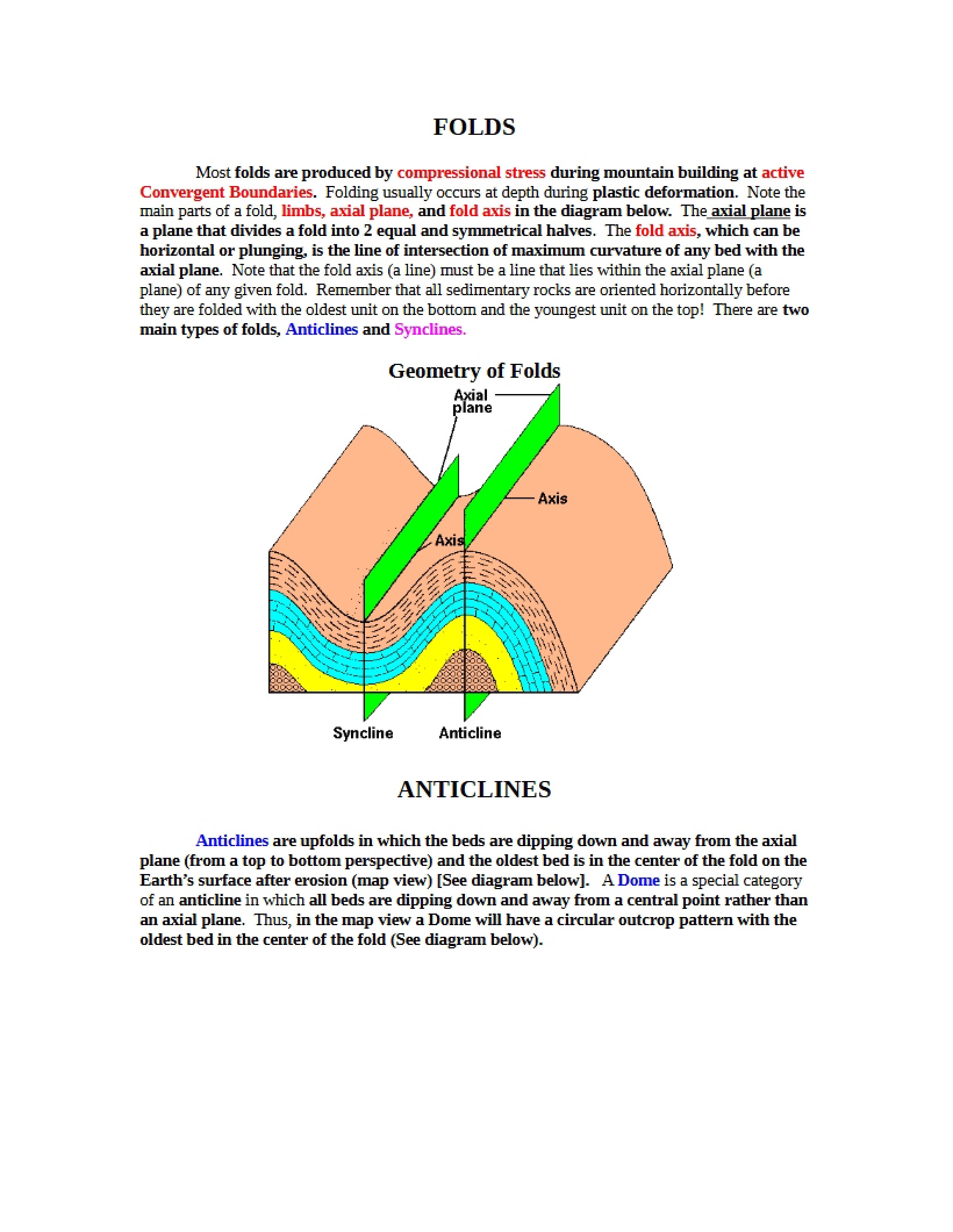 Geology of Structures Part 2 Folds (Fall 2014)