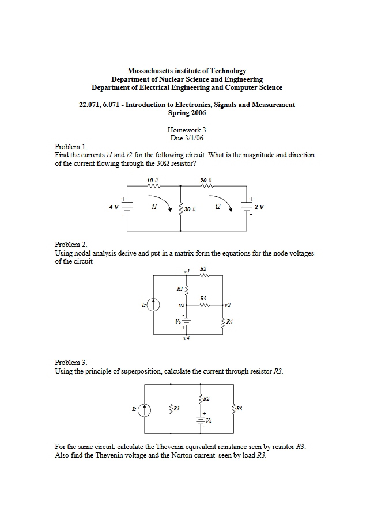 Third Homework Assignment