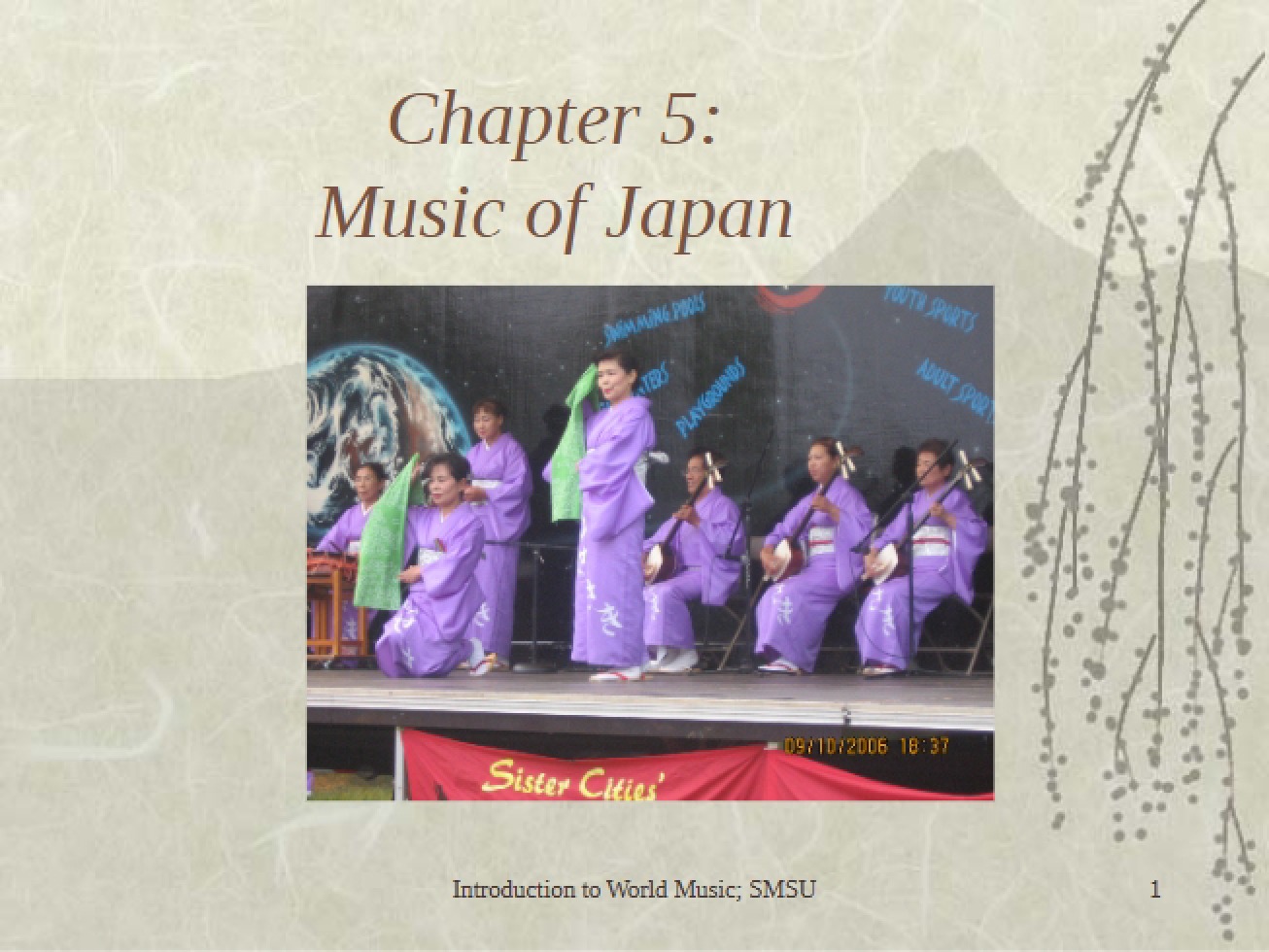 Music from Japan