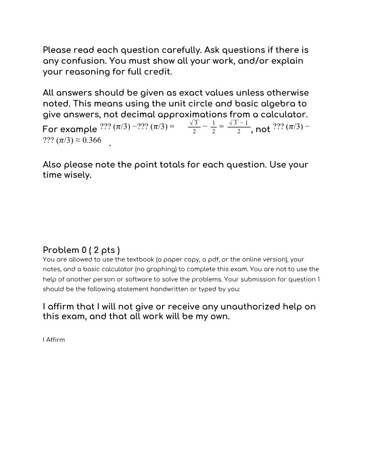 Polar and Rectangular Coordinates - MATH141