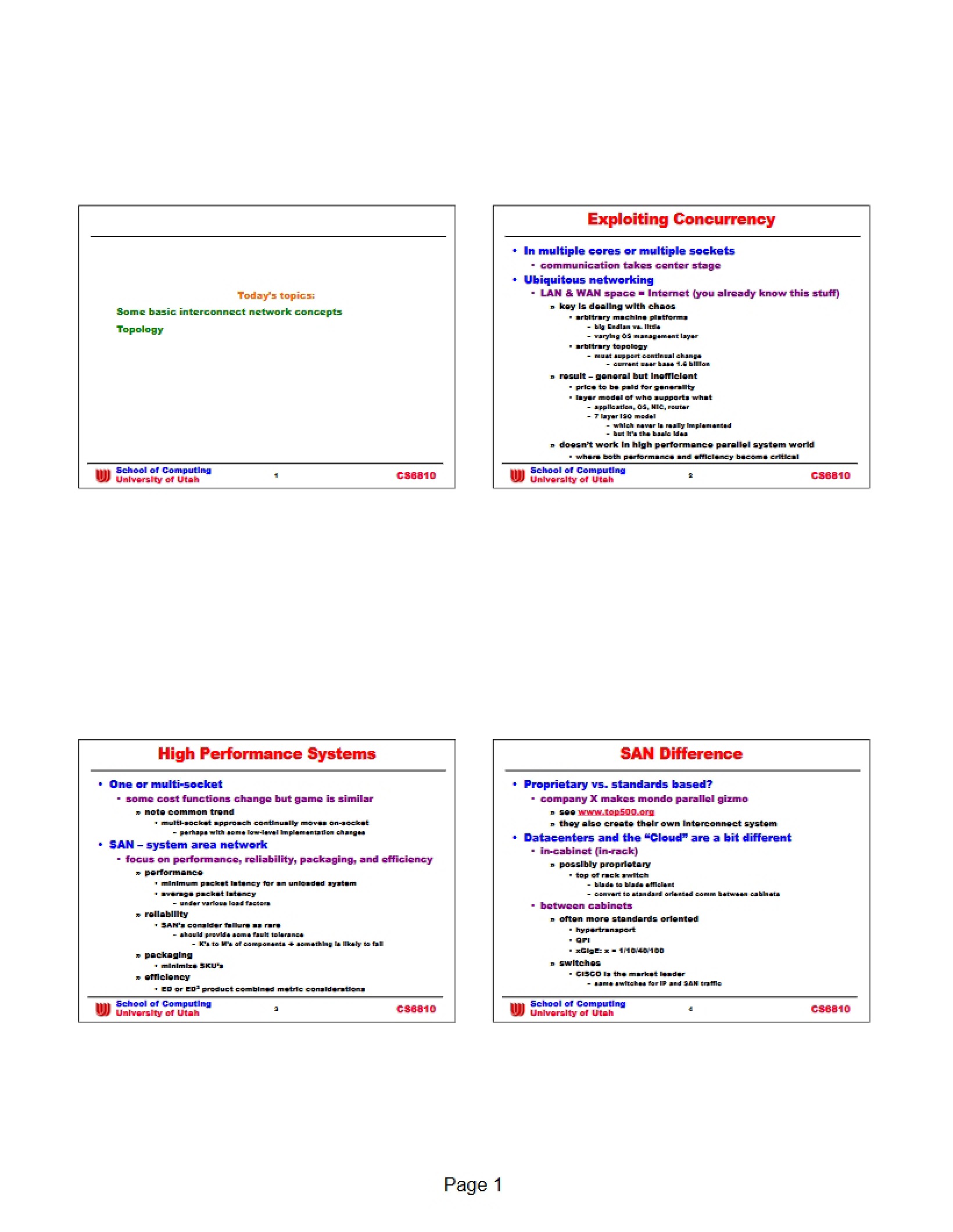 Lecture Materials Computer Architecture