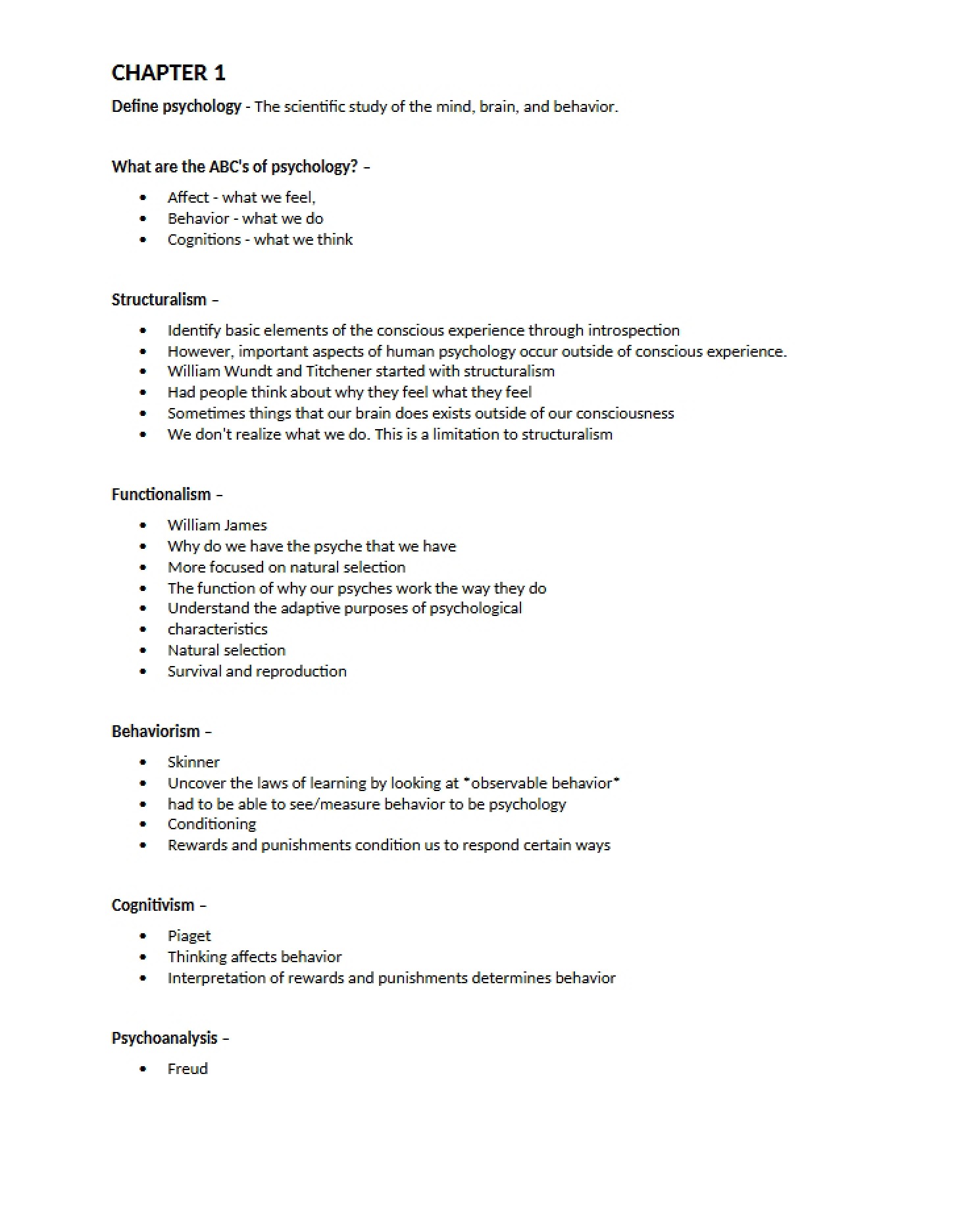 Human Development Chapter 10
