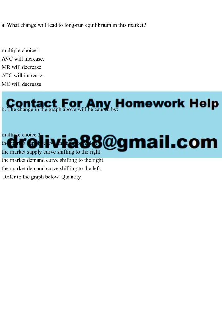 Microeconomics Supplement A