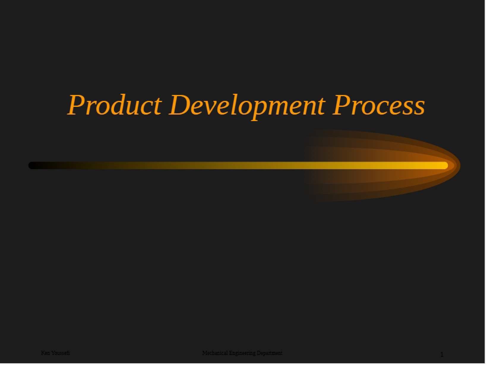 Process of Product Development