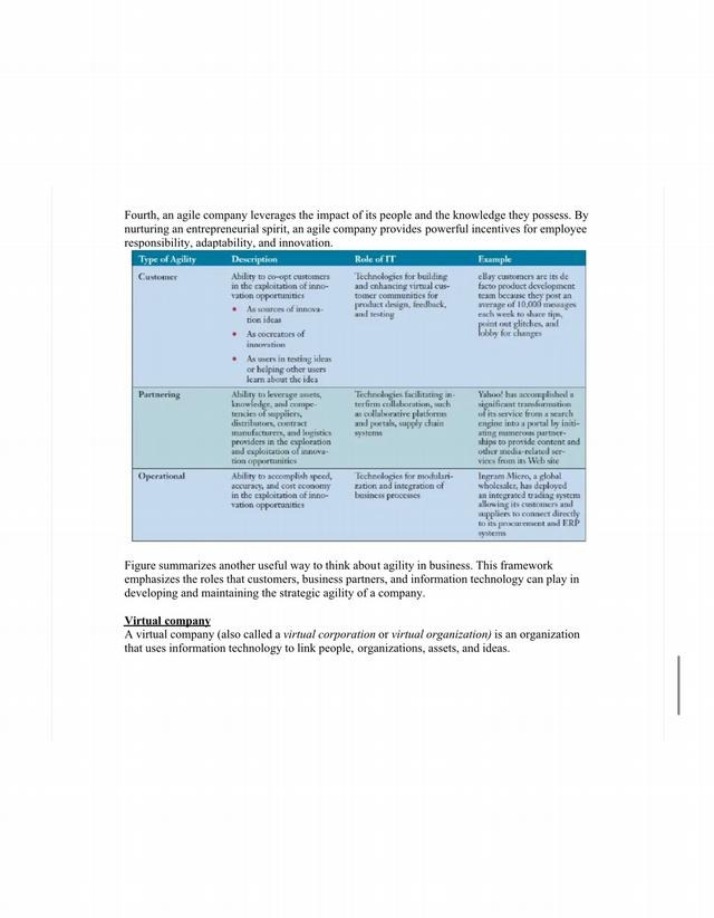 Agile Company Framework - Customer Partnering and Operational Roles