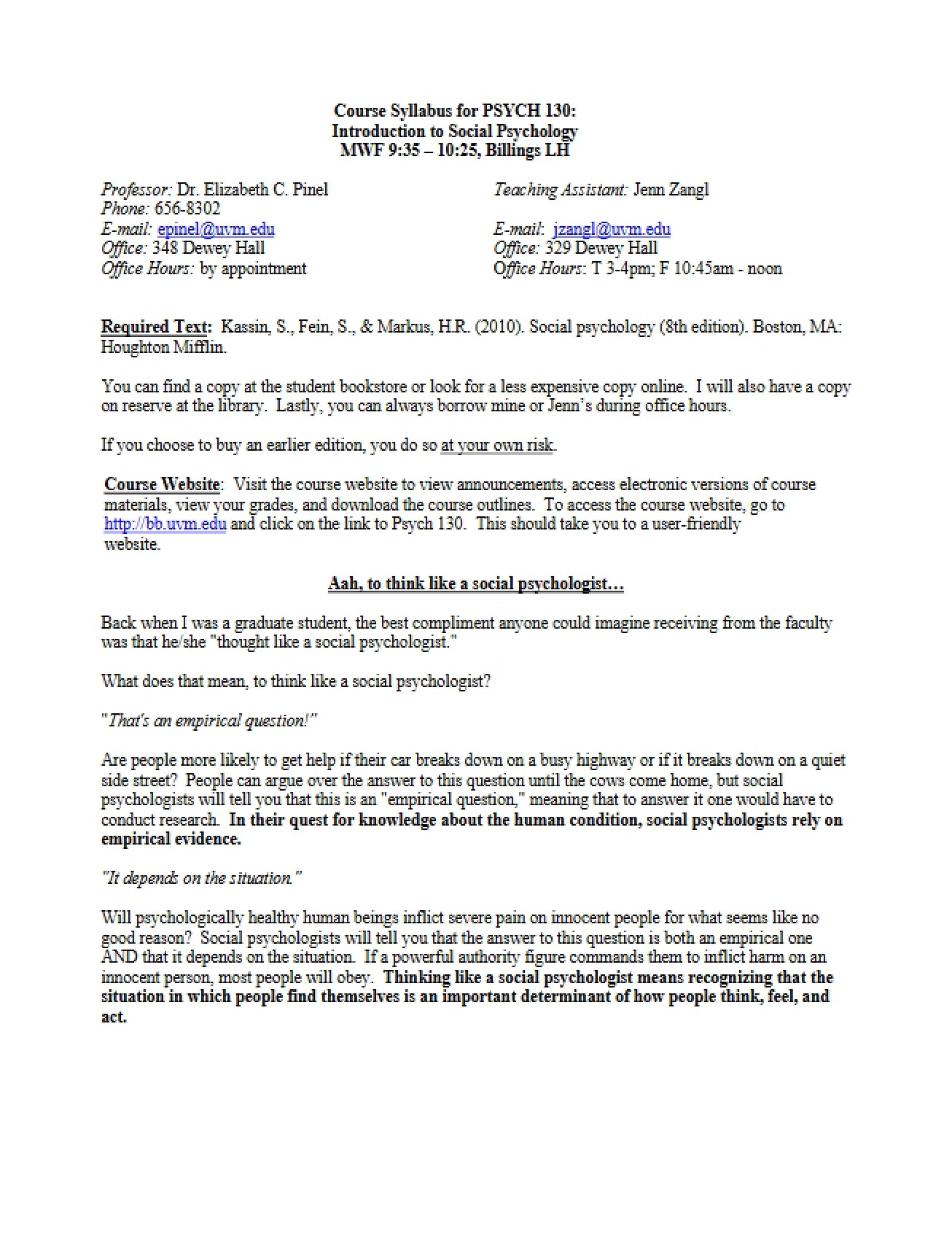 PSYC 130 Syllabus