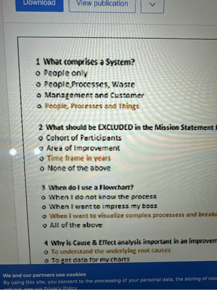 What Comprises a System - People, Processes, and Things