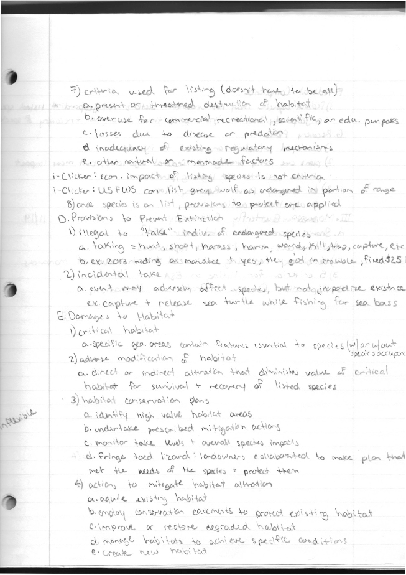 Environmental Policy Notes 1