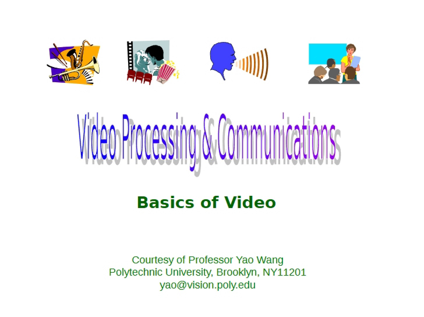 Video Fundamentals