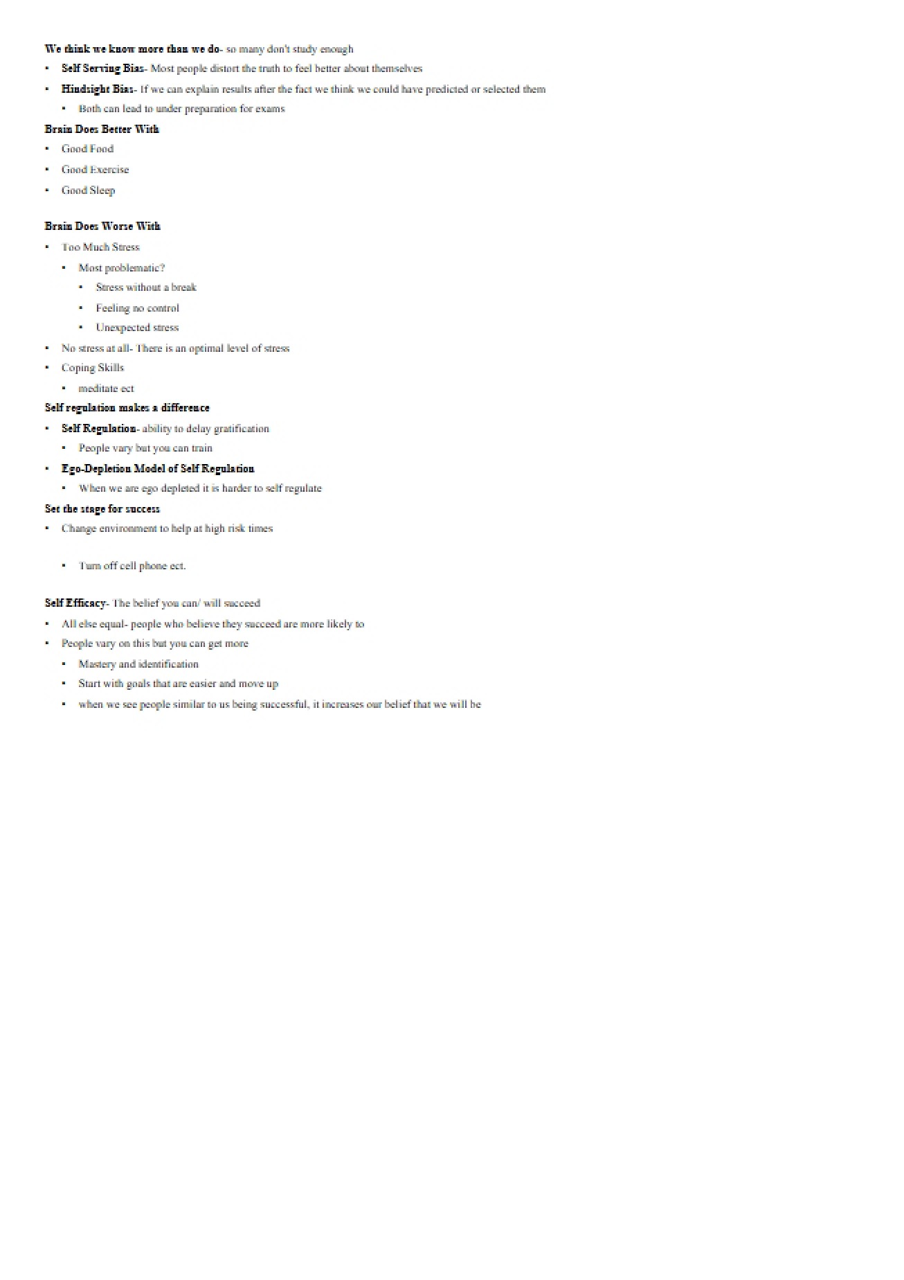 Lecture Material General Psychology